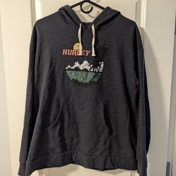 Hurley Pullover Hoodie - Dark Grey - Picture 5 of 5